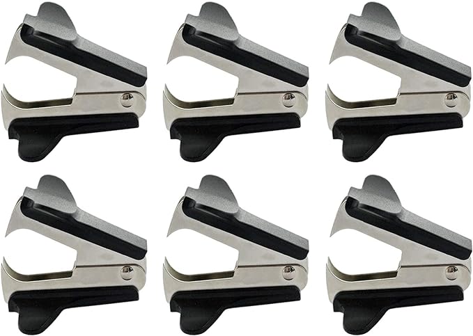 ZZTX Staple Remover Staple Puller Removal Tool for School Office Home 6 Pack