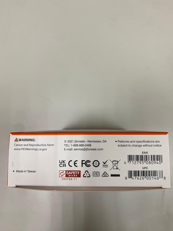 j5create 7-Port Powered USB 3.0 Data Hub with 3.3 ft Extended Cable [20W Power Adapter Included] for Mac, MacBook, Windows, Laptop, Surface, XPS, PC (JUH377)