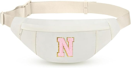 MAXTOP Large Crossbody Fanny Pack with 4-Zipper Pockets,Gifts for Enjoy Sports Festival Workout Traveling Running Casual Hands-Free Wallets Waist Pack Phone Bag Carrying All Phones