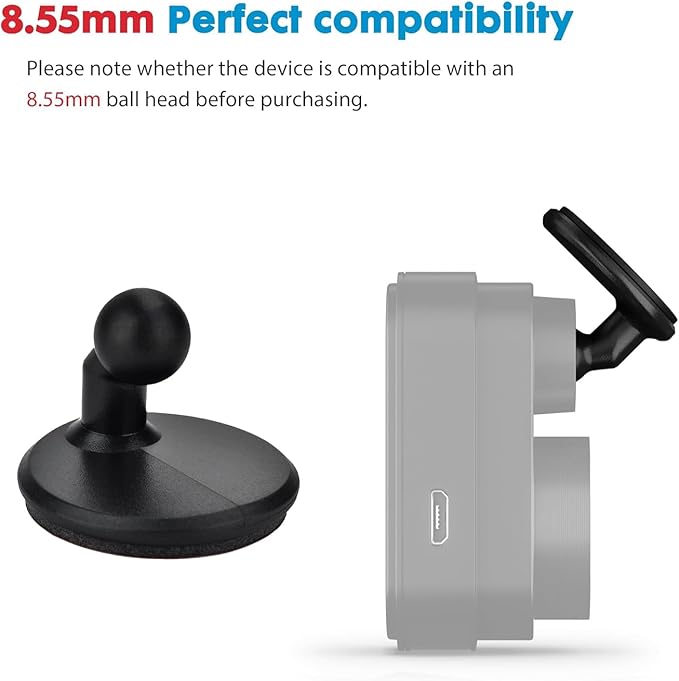 2 Pack Low Profile Adhesive Mount for Garmin Dashcam,for Garmin Dash Cam Mount for Dash Cam Mini 2 Mini 3