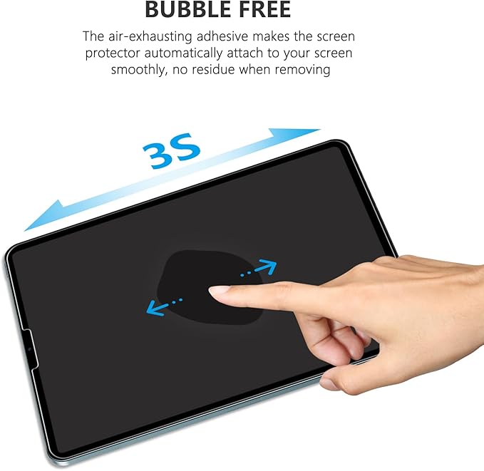 SPARIN 2 Pack Screen Protector Compatible with iPad Air 5/4 Generation 10.9 inch(2022/2020), iPad Pro 11 inch(2022/2021/2020/2018), Tempered Glass for iPad Air 5th/ Air 4th Case Compatible