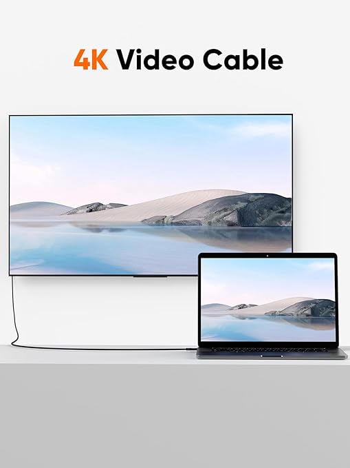 CableCreation USB C Short Cable 1 ft,USBC Monitor 8K@30Hz/4K@120Hz, 240W Type C Charging,20G USBC Data,USB C 3.2 Gen 2x2 for Thunderbolt 4/3,Cellphone, Laptop, Android Auto, Carplay,iPhone 15/16/17