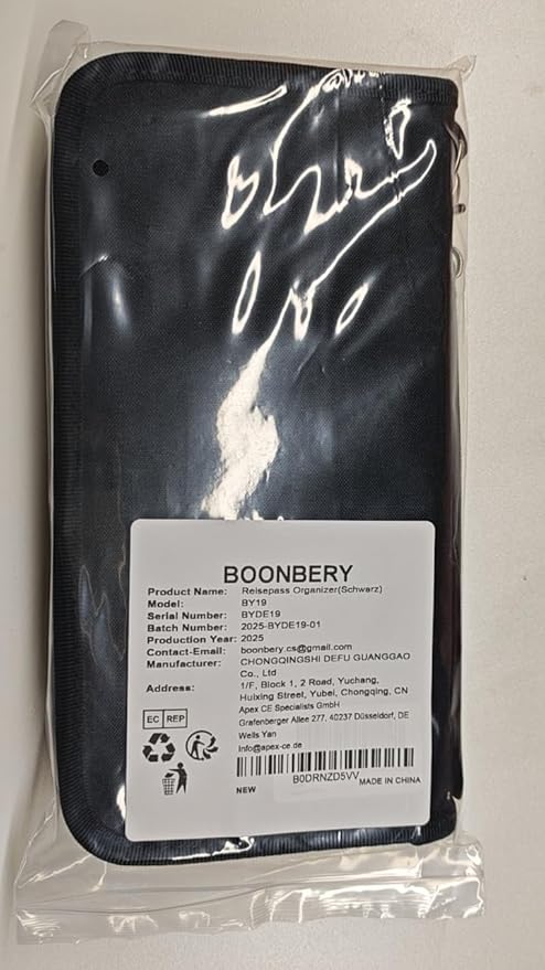 Passport Holder Family, RFID Blocking Travel Passport Wallet for 4-6 Women Men, Waterproof Travel Document Organizer Credit Cards Case, Portable Passport Bag with Zipper Pocket (Black)