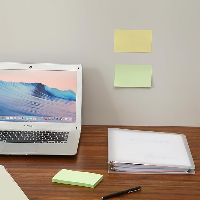 960 Sheets 3x5 Inches Large Sticky Notes,Self-Stick Post Stickies Colorful Super Sticking Power Memo Pads for Teacher Supply,School and Office