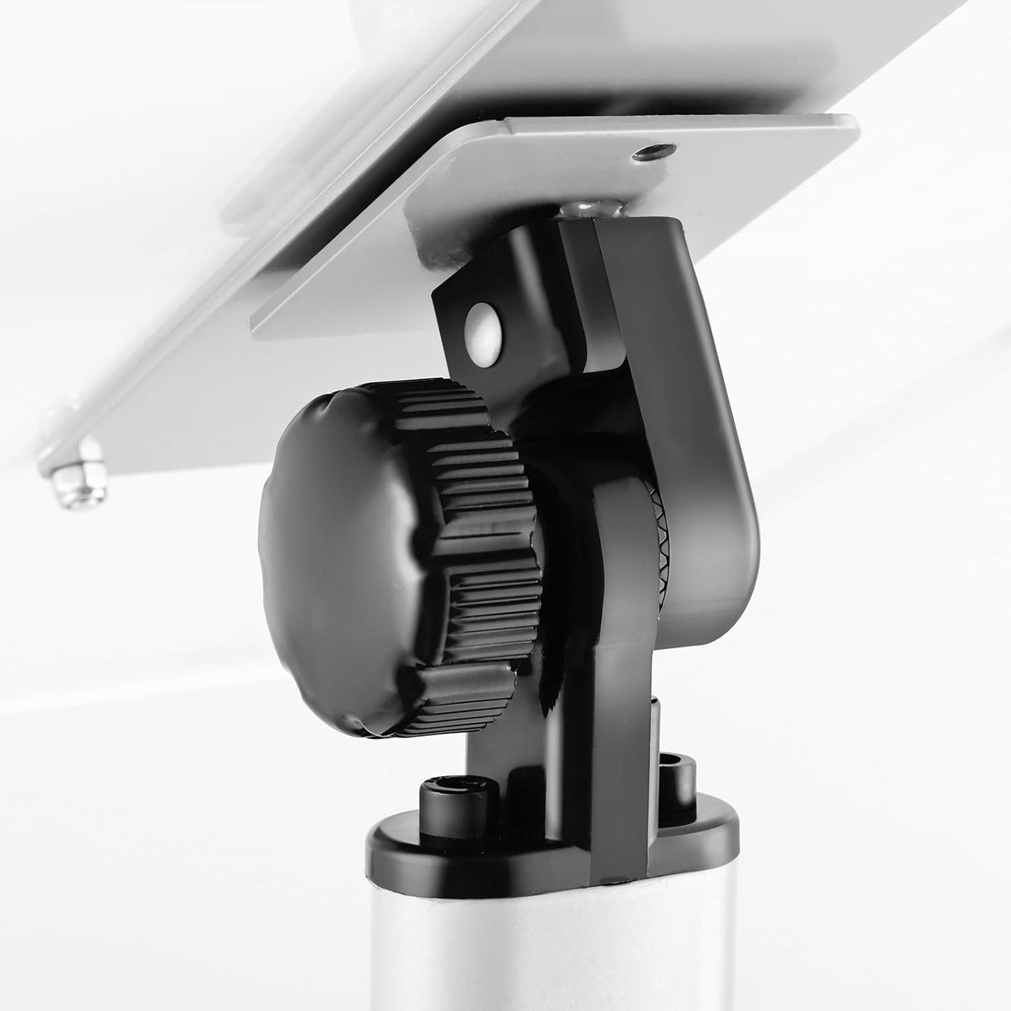 DISPLAYSWORKER Adjustable Heavy Duty Pedestal Sign holder floor Stand,sign stand poster stand ,acrylic frame for 8.5 x 11 inch,Silver (silver, acrylic frame 8.5-x-11-inch)