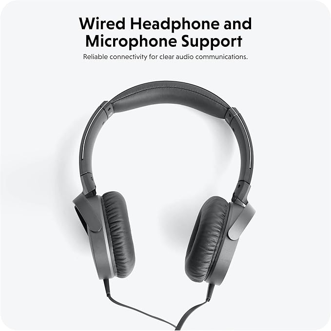 HyperDrive Next Dual 4K HDMI 7 Port USB C Docking Station for M Series MacBook, PC, Chromebook, 2x File Transfers w/ 10Gbps USB Ports, Dual 4K Docking Station Charges w/ 100W PD Power Passthrough Port