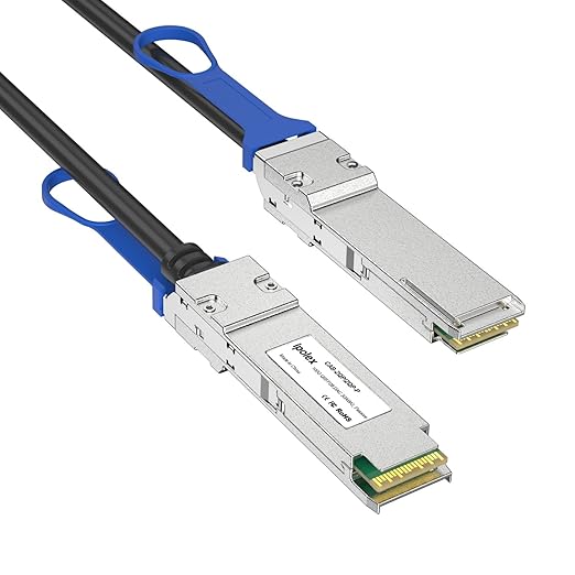 ipolex 100Gb/s QSFP28 SFP Twinax Cable, 100GBASE Direct Attach Copper Cable (DAC), for Mellanox ETH MCP1600-C003E30L, 3-Meter(10ft), Passive, for Mellanox SN2700/SN2010/SX1410 and model Support QSFP28