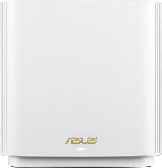 ASUS ZenWiFi XT9 AX7800 Tri-Band WiFi6 Mesh WiFiSystem (2Pack), 802.11ax, up to 5700 sq ft & 6+ Rooms, AiMesh, Lifetime Free Internet Security, Parental Controls, 2.5G WAN Port, UNII 4, White