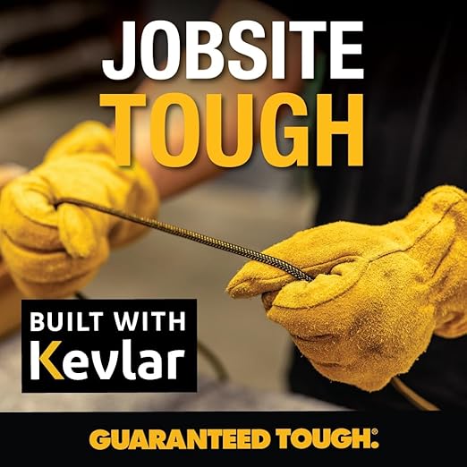 DEWALT Heavy Duty 90-Degree Angled 100W USB C Cable, Jobsite 100 Watt USB C Cable, High Speed Type-C to Type-C, PD USBC Fast Charging Cord for iPhone 16/15 Plus Pro Max, MacBook, iPad (6 Foot)