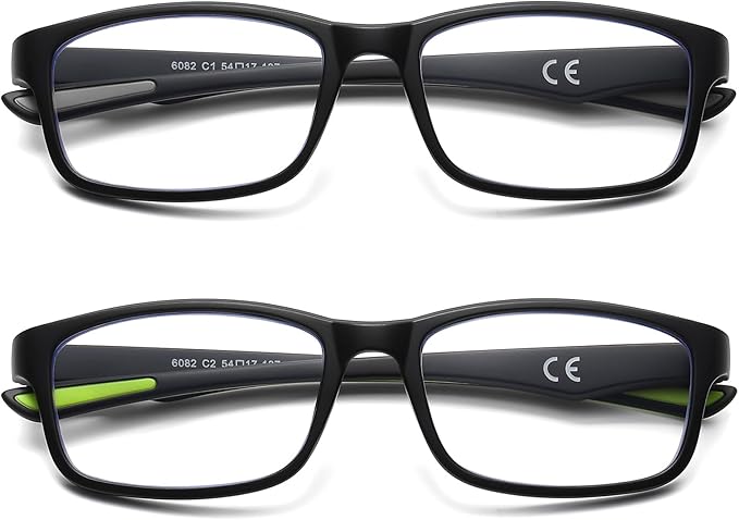 Sport Reading Glasses Men Photochromic Lens Blue Light Blocking Computer Reader Wide Style Spring Hinge Eyeglass LK6082