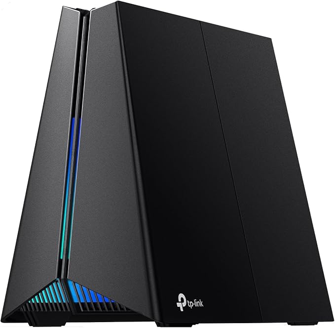 TP-Link Tri-Band AXE5400 Wi-Fi 6E Gaming Router Archer GXE75 | 6-Stream 5.4 Gbps | 1×2.5G + 4×1G Ports, USB 3.0 | Exclusive Acceleration, Gaming Port & Panel, RGB Lighting | EasyMesh, HomeShield