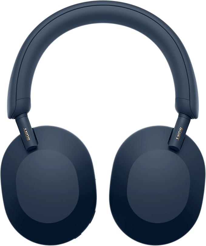 Sony WH-1000XM5 Premium Noise Canceling Headphones, Auto NC Optimizer, 30-Hour Battery, Alexa Voice Control, Midnight Blue