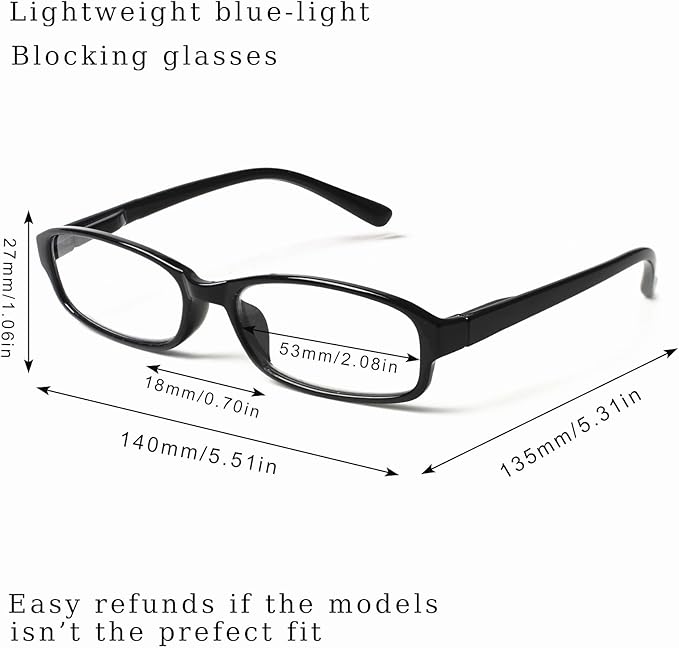 NORPERWIS 6 Pack Ladies Reading Glasses for Women Blue Light Blocking Spring Hinge Fashion Eyeglasses Readers for Women (6 Pack Mix Color-8, 2.50)