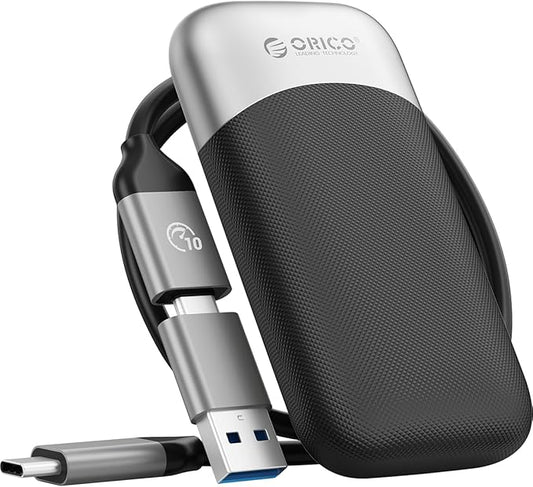 ORICO 8 TB External SSD, Up to 1000MB/s for USB 3.2 Gen 2 Interface, Portable Solid State Drive for Smartphone, Laptop, PC and Game Console, Fast and Reliable Storage Solution - M10Max