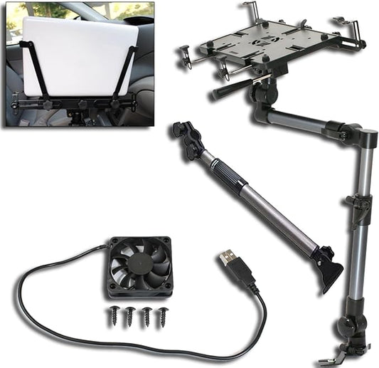 Mobotron MS-526B Heavy Duty Laptop Mount Holder for Cars, Trucks, SUVs, and other Applications with Complete Accessory Package
