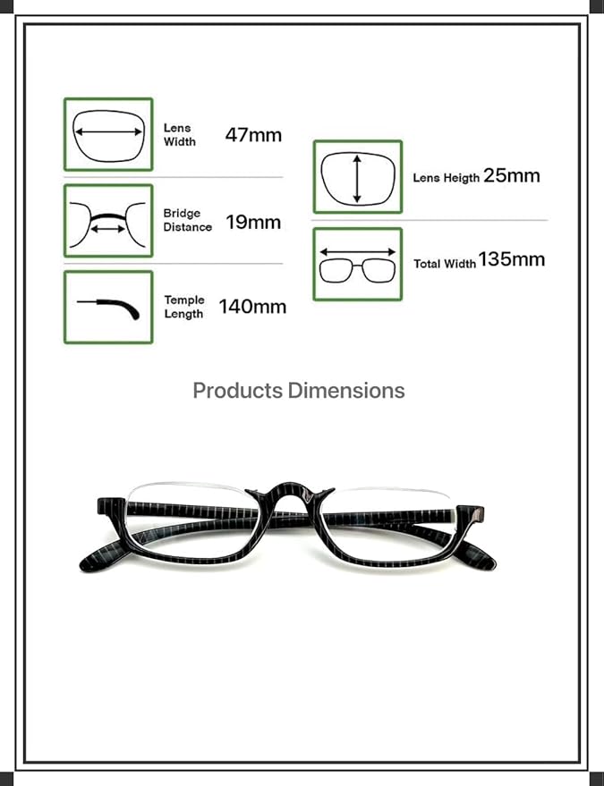 EZ Women Reading Glasses Men Blue Light Block Anti Eyestrain Slim Computer Reader Tube Small Glass Thin Compact