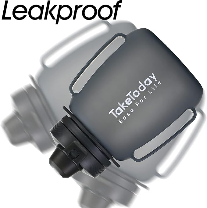 TakeToday Collapsible Water Bottles 40 OZ Motivational Water Bottle with Straw and Paracord Handle Silicone Sports Water Jug with Times Leakproof Large Water Bottle for Yoga Camping Outdoors