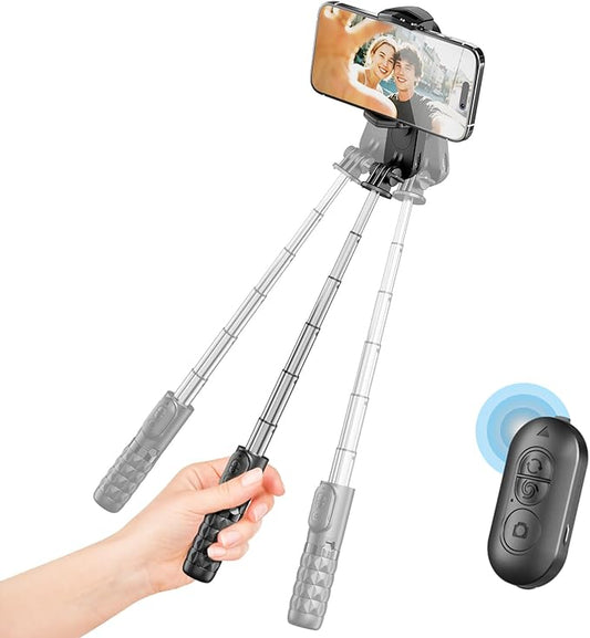 acer Gimbal Stabilizer 1-Axis for iPhone/Cell Phone/Smartphone/Android with Remote Control, Portable Phone Tripod Auto Balance Handheld Selfie Stick for Video Recording, Vlogging, Live Streaming