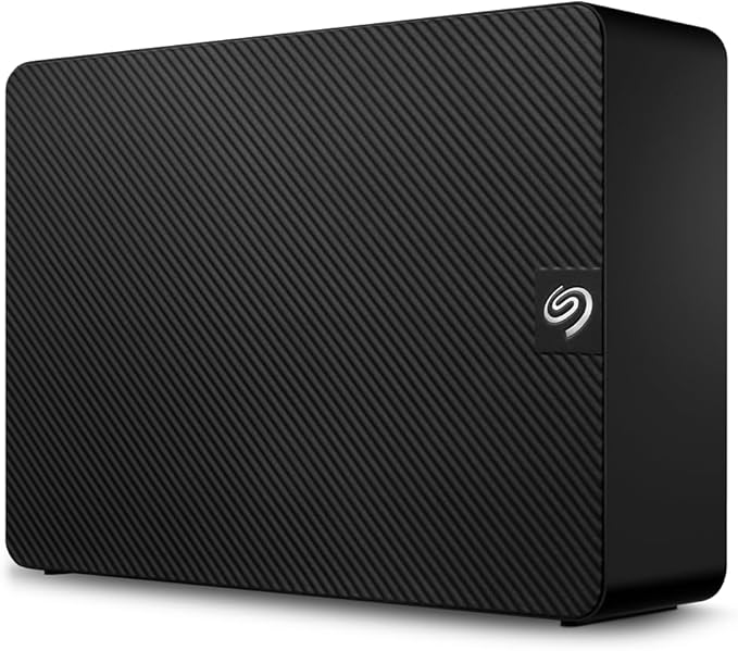 Seagate Expansion 24 TB External Hard Drive HDD - USB 3.0, with Rescue Data Recovery Services (STKP24000400)