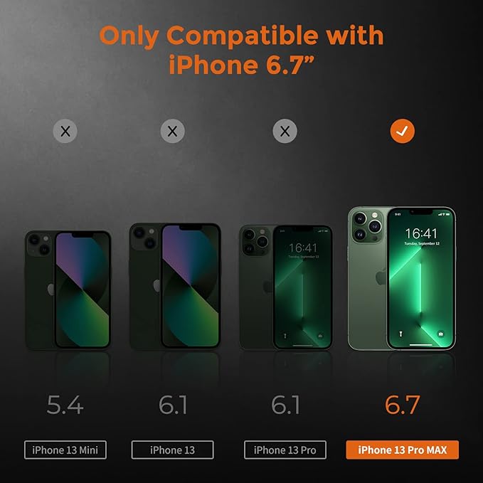 UNBREAKcable 3-Pack Screen Protector for iPhone 13 Pro Max/iPhone 14 Plus, Double Shatterproof Tempered Glass [Easy Installation] [9H Hardness] [99.99% HD Clear] [Case Friendly] for iPhone 6.7 inch