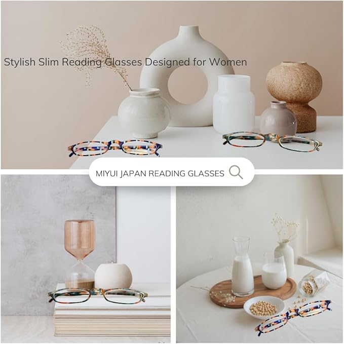 EZ Women Reading Glasses Men Blue Light Block Anti Eyestrain Slim Computer Reader Tube Small Glass Thin Compact