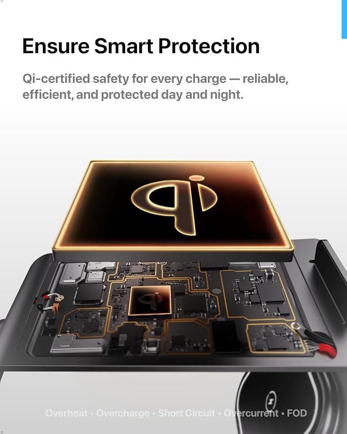 Intoval 3 in 1 Wireless Charging Station for iPhone 17 16 15 14 13 12 11 X Pro Max, Wireless Charger for Apple Watch Ultra 3 SE 9 8 7 6 5 4 3 2, for AirPods 4 Pro Pro 2 3 (Y93, Desert)