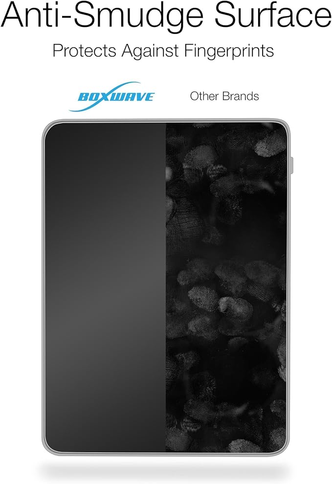 BoxWave Screen Protector Compatible with Boogie Board Blackboard Smart Scan Reusable Notebook - ClearTouch Anti-Glare (2-Pack), Anti-Fingerprint Matte Film Skin