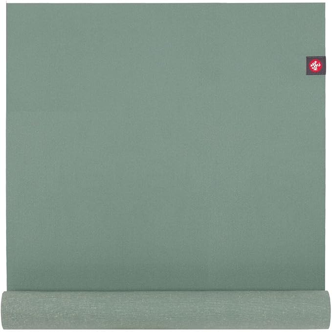 Manduka eKO SuperLite Yoga Mat - 1.5mm Natural Rubber | Foldable & Travel Friendly | Soft Textured Surface | Eco-friendly
