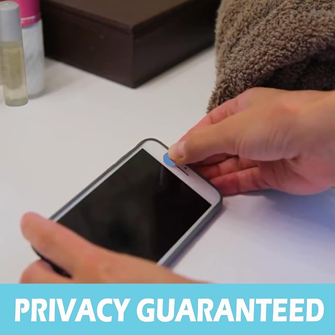 Webcam Covers - Laptop Webcam Cover - Tablet Webcam Covers - Smart TV & for Every Size Webcam on Any Device - Reusable/Multi-use – Protect Your Privacy with Gecko (Sky)