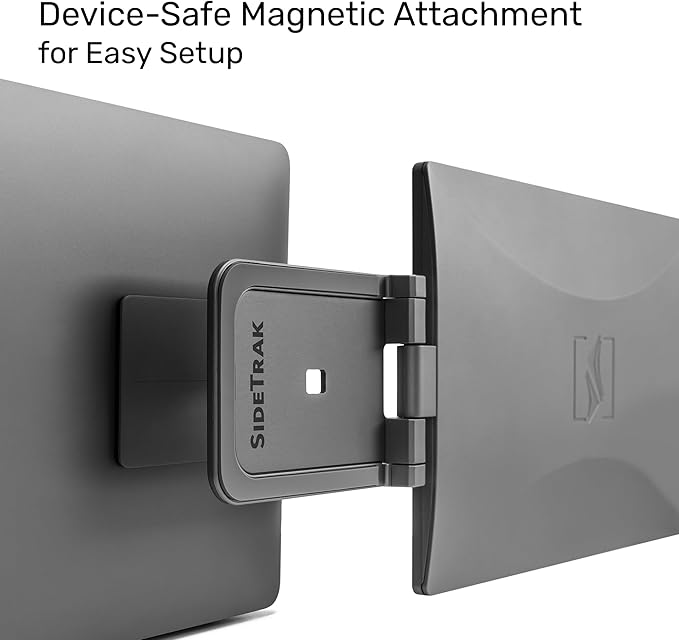 SideTrak Swivel 14" Portable Monitor - Laptop Screen Extender with Patented Swivel Hinge, Dual FHD Display, USB-C & HDMI, Dark Gray