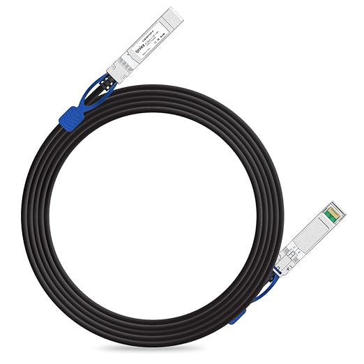 ipolex 25G SFP28 DAC Cable, 25GBASE-CR SFP+ Twinax Cable, Direct Attach Copper Passive, for Cisco SFP-H25GB-CU5M, Ubiquiti UACC-DAC-SFP28, Arista, and More, 5m(16.4ft)
