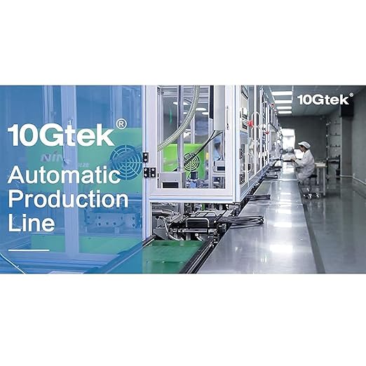 10Gtek SFP+ DAC Twinax Cable - 10GBASE-CU Passive Direct Attach Copper SFP Cable for Cisco SFP-H10GB-CU2.5M, Ubiquiti UniFi UC-DAC-SFP+, Meraki, Fortinet, D-Link, 2.5-Meter(8.2ft), 2-Pack