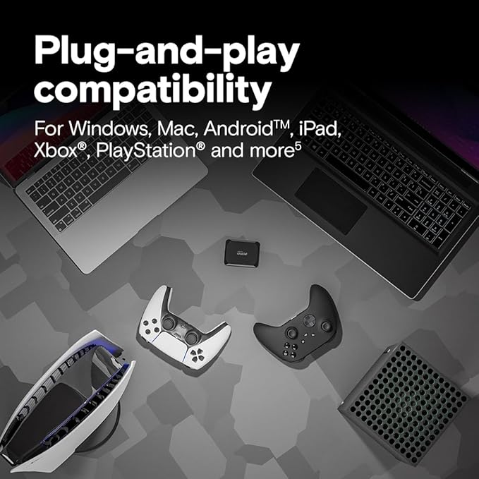 Crucial X9 4TB Portable SSD, Up to 1050MB/s, USB 3.2 USB-C, External Solid State Drive, Compatible with Windows, Mac, & Android, Reliable Storage for Games, Files, & Backups, Black - CT4000X9SSD902