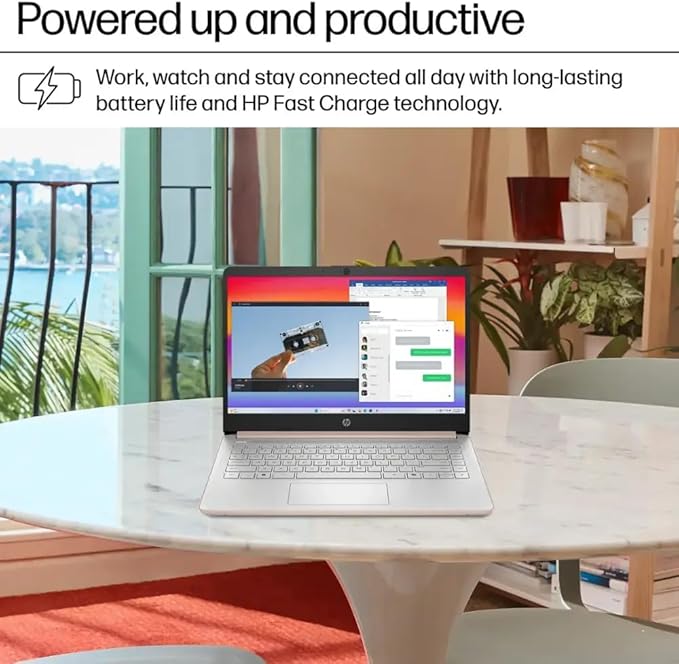 HP 14 Ultrabook • Intel 4-Core N150 • Microsoft 365 • Copilot AI • 16GB RAM • 1.6TB Storage (128GB SSD + 512GB Portable + 1TB OneDrive) • Wi-Fi 6 • 12 Hr Battery • Rose Gold • w/WOWPC Bundle • Win 11