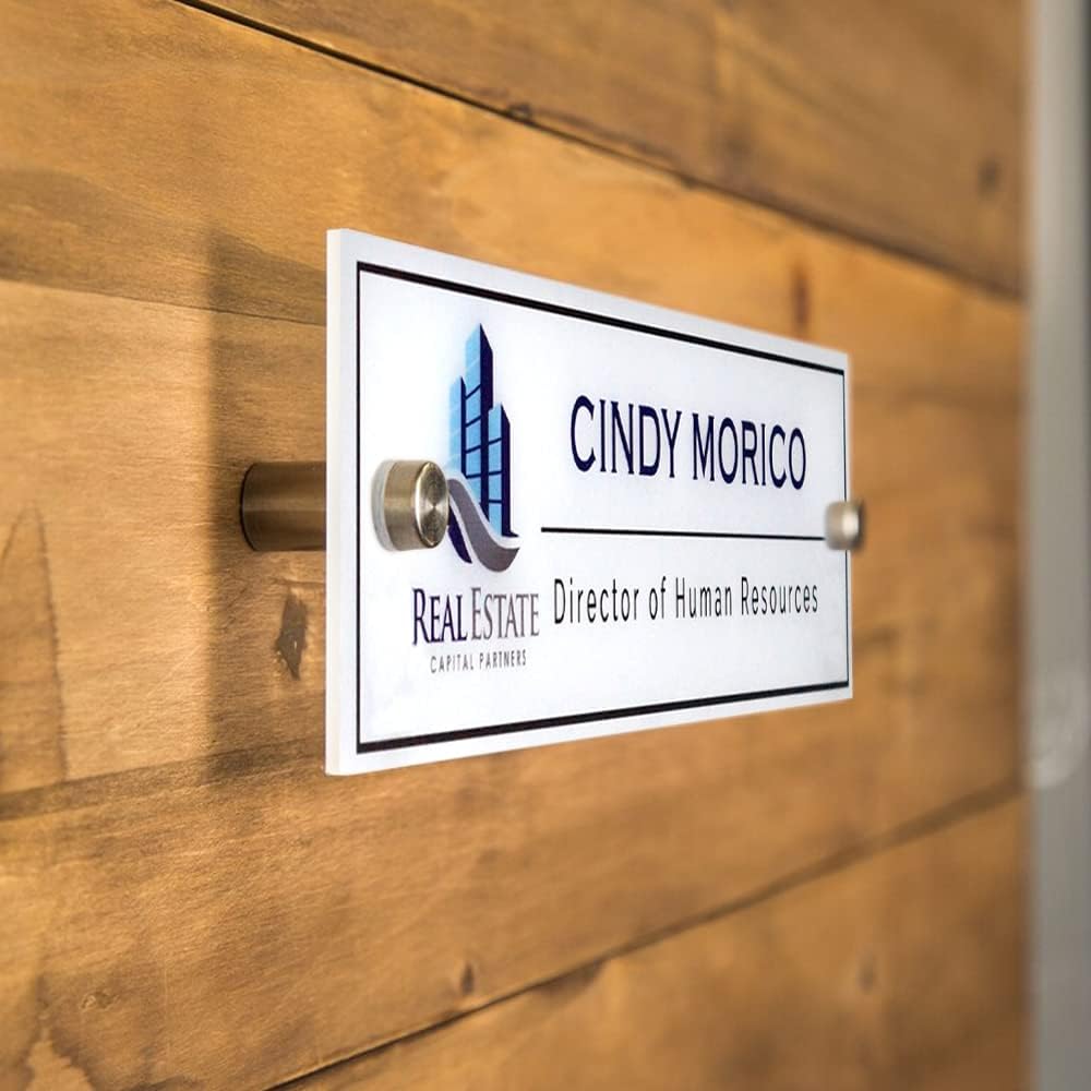 Wall Sign Name Plate - 8x2" Office Sign, Executive CEO Signs, New Job Office Decor, Graduation or Promotion Gift, Holiday Gift, Name Plates For Doors Personalized, Customize Name Plate For Door/3
