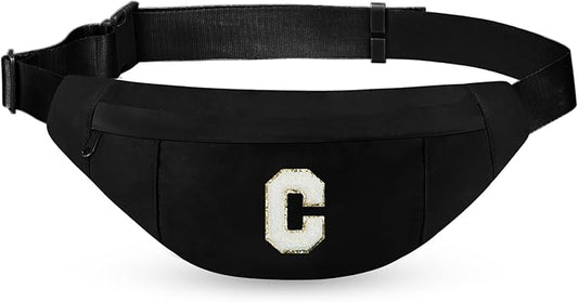 MAXTOP Large Crossbody Fanny Pack with 4-Zipper Pockets,Gifts for Enjoy Sports Festival Workout Traveling Running Casual Hands-Free Wallets Waist Pack Phone Bag Carrying All Phones