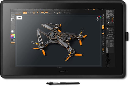 Wacom Cintiq 22 Drawing Tablet with Screen, 21.5" Full HD Display Graphic Arts Tablet Includes Pro Pen 2 w/ Tilt Response, Graphic Design Animation Display Pad for Mac, PC