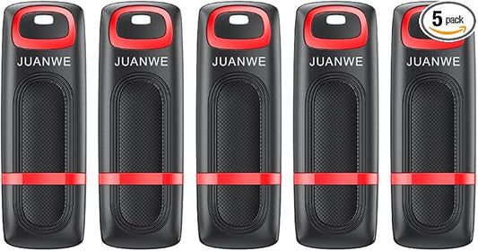 JUANWE 64 GB Flash Drives 5 Pack, USB Drives Thumb Drives 5 Pack Jump Drives Multipack, USB Sticks with LED Indicator for Computer Data Storage