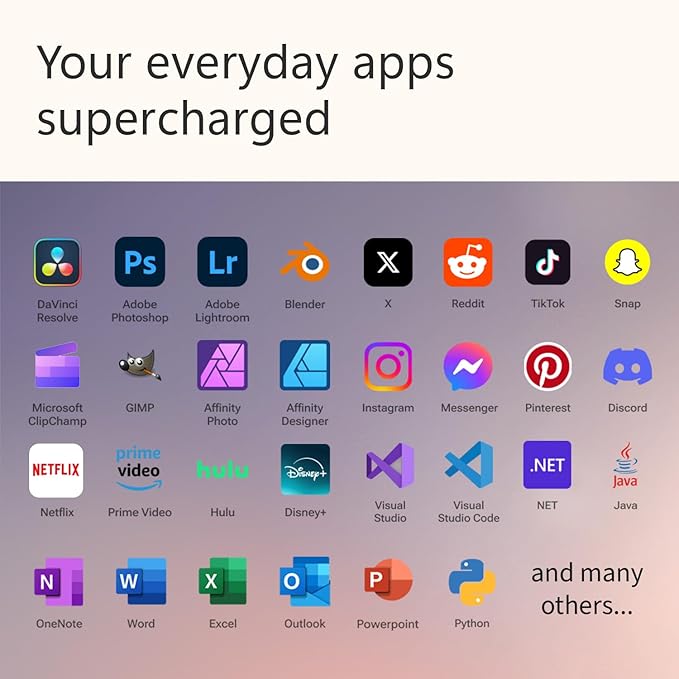 Microsoft Surface Pro 2-in-1 Laptop/Tablet (2024), Windows 11 Copilot+ PC, 13" Touchscreen Display, Snapdragon X Plus (10 Core), 16GB RAM, 512GB Storage, Dune