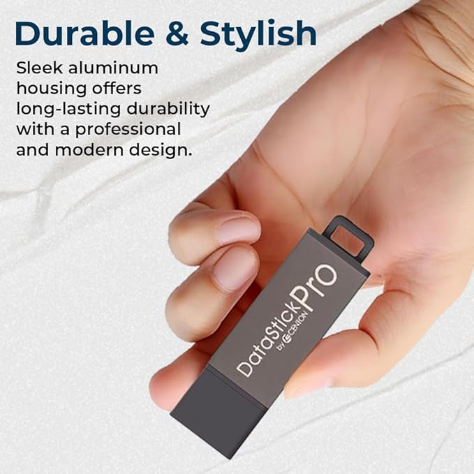 64GB DataStick Pro by Centon, 5 Pack, USB 2.0 Flash Drive Memory Stick for Storage and Backup