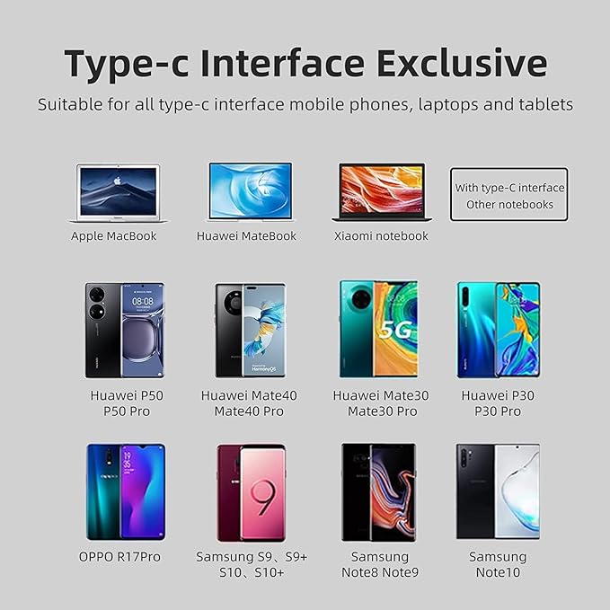 Hub USB C, USB tipo C a USB 3.0 Hub con 4 puertos USB 3.0, concentrador de transmisión de datos 5Gbps, Compatible con MacBook Pro, iPad Pro, MacBook Air, Dell XPS, Surface Book, etc. (100)