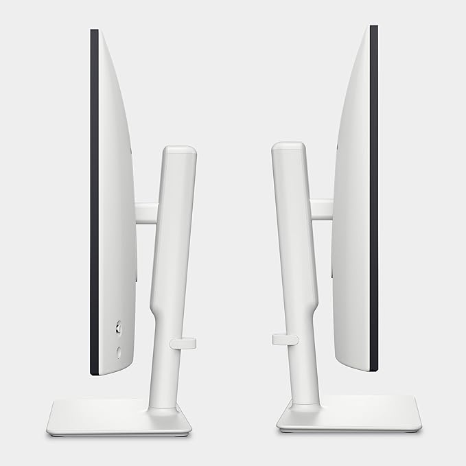 Dell S2725DS Monitor - 27 Inch, QHD (2560x1440) Display, 100Hz refresh rate, 1500:1 contrast ratio, TÜV Rheinland Eye comfort 4 Star, Integrated 2x5W speaker, Height/Tilt/Swivel/Pivot- Ash White color