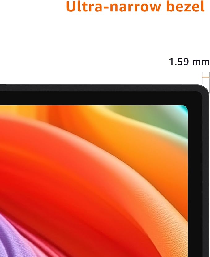 Amazon Basics 27 inch Monitor, FHD 1080P, Max 100Hz, VESA Compatible, Built-in Speakers, Black