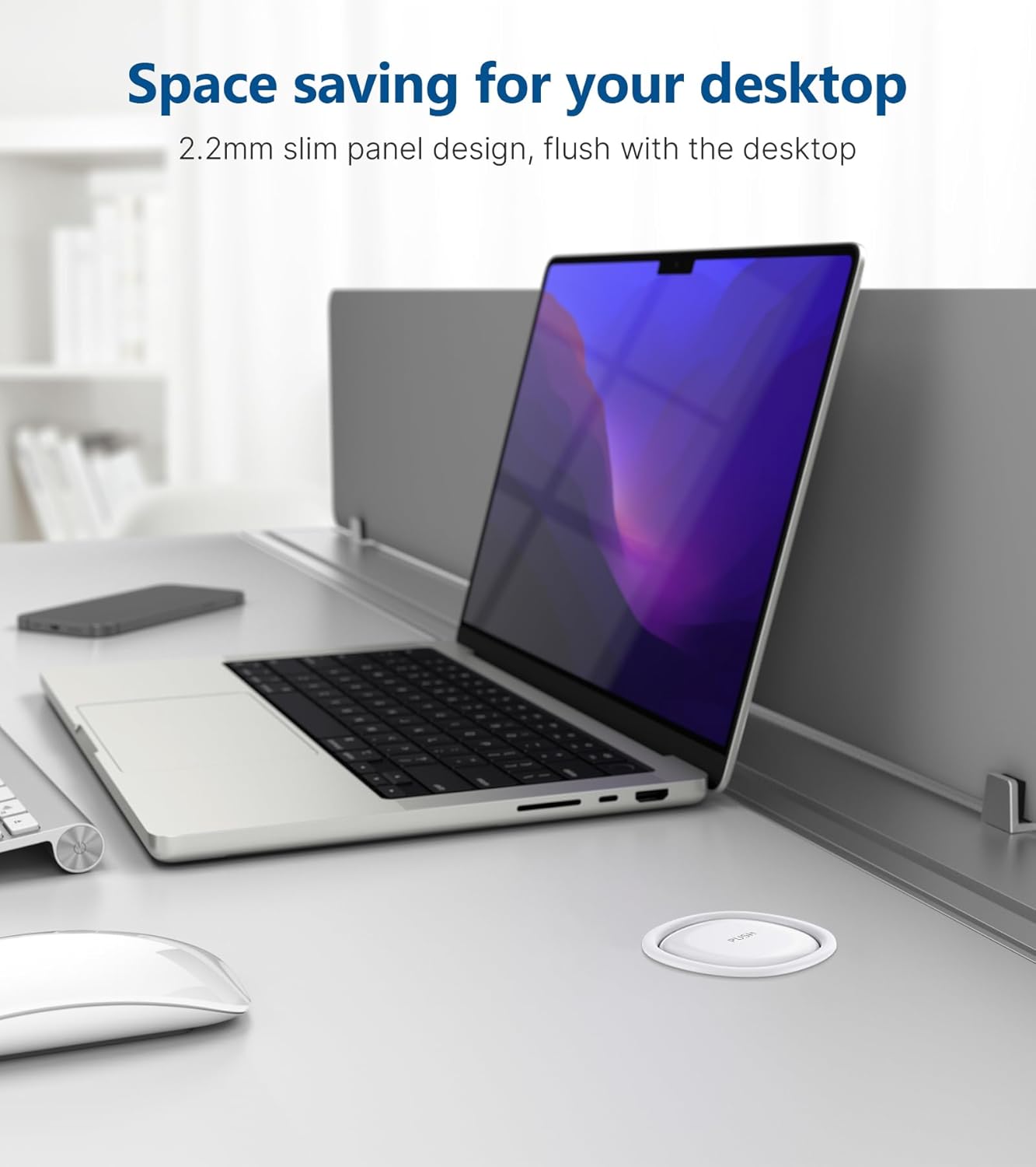 Pop up Outlet for Countertop,3.15-inch Hole Desk Grommet Power,8 Outlets 4 USB,20W USB C Fast Charging,Kitchen Island Pop Up Electrical Outlet