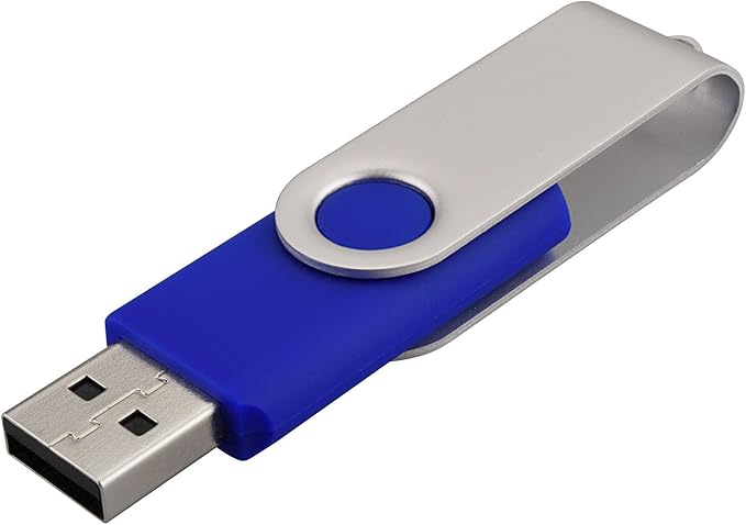 64GB USB Flash Drive - 64GB Memory Stick - USB 2.0 - Blue