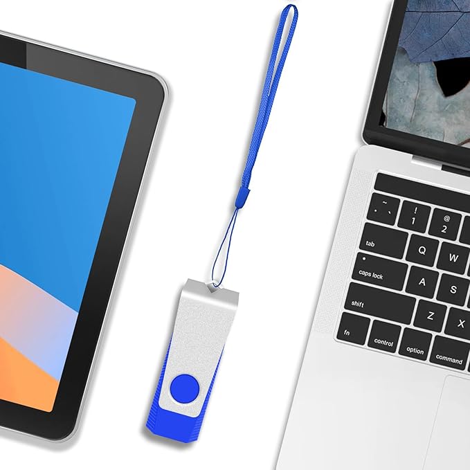 EASTBULL 100 Pack of Flash Drives 16GB, Bulk USB 2.0 Flash Drives Pack USB Drives Bulk Thumb Drives in Bulk with 100 Lanyards and Labels (16 GB)