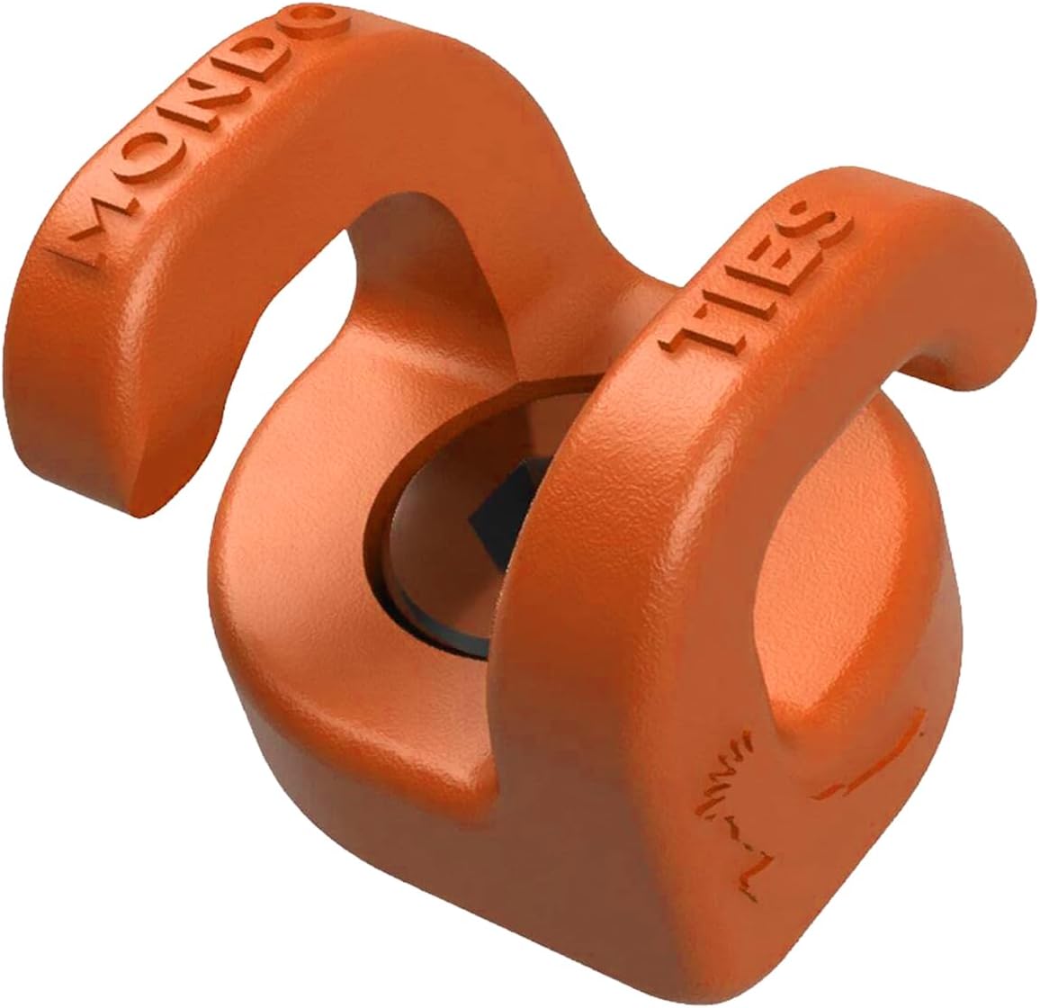 KONDOR BLUE x Armando Ferreira | MondoTies Cable Management Clips for Cameras | Cable Organization, 1/4"-20 Mounted, Holds 2-3 Cables, & Supports up to 20lbs of Force (5-Pack) | Orange