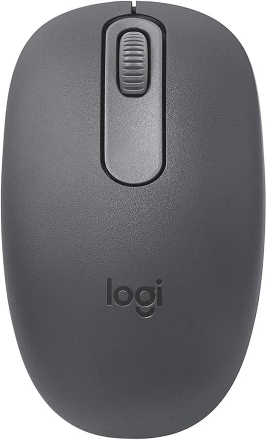 Logitech M196 Bluetooth Wireless Mouse, Compact and Portable Mouse for Laptops, Tablets and More, 12-Month Battery, Smooth Tracking, Compatible with PC and Mac, Windows and macOS - Graphite