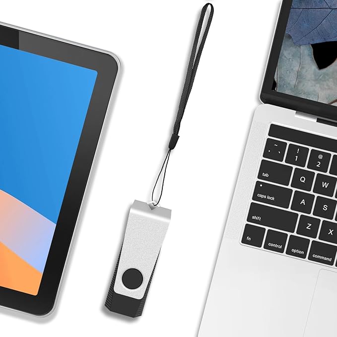 EASTBULL 50 Pack of Flash Drives Bulk 4GB USB 2.0 Flash Drives Pack 4GB USB Drives Bulk Thumb Drives with 50 Strings and Labels