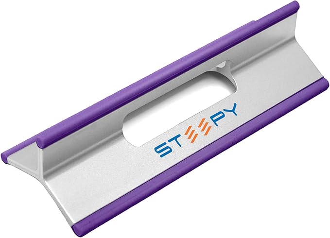 Steepy Laptop Stand for Desk – Adjustable Height, Foldable & Portable Laptop Holder – Ergonomic Computer Stand for Cooling & Comfort – Slip-Proof, Sturdy Design – Universal Fit for 13-17 Inch Devices